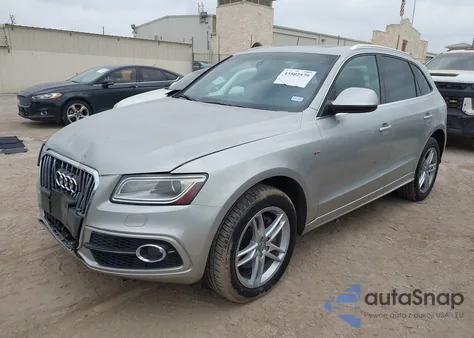 2013 Audi Q5 3.0T Premium Plus from USA, damaged, VIN WA1DGAFP0DA080918